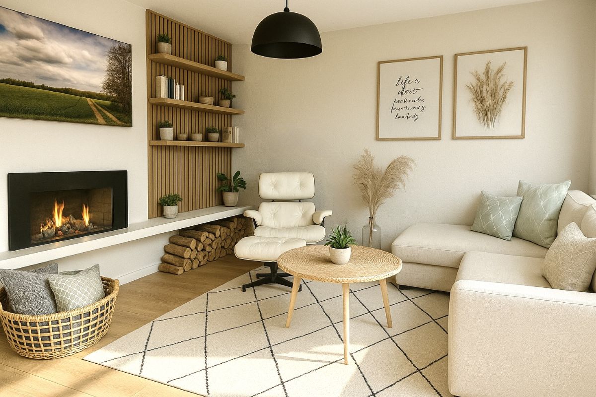 Home staging eladáshoz - világos tér